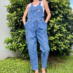 Vintage USA made GUESS denim overalls